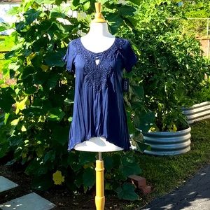 NWT New York Laundry Boho Shirt